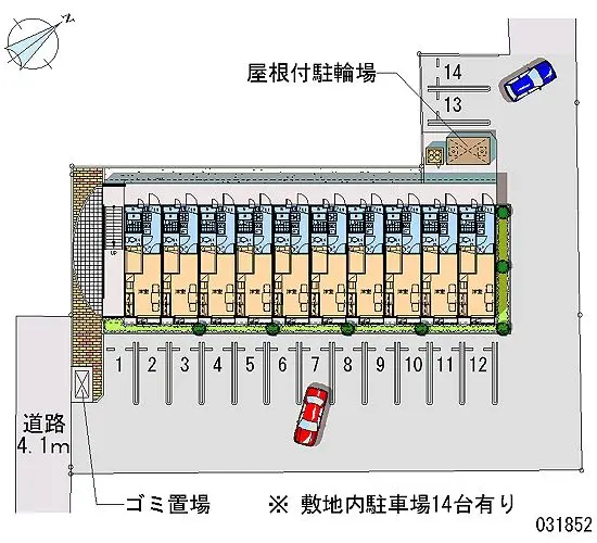 静岡市清水区宮加三　月極駐車場（LP）